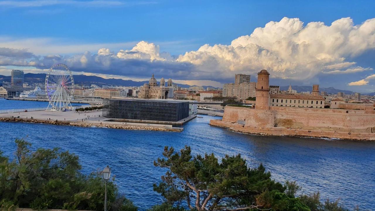 Escale Marseillaise, Grand T2 Calme, Pres Du Vieux Port Pour 2 A 4 Personnes, Nettoyage Rigoureux Marselha Exterior foto