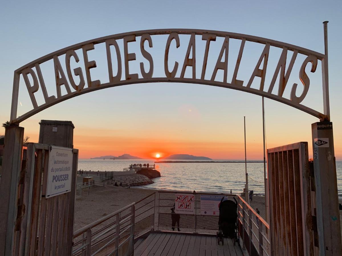 Escale Marseillaise, Grand T2 Calme, Pres Du Vieux Port Pour 2 A 4 Personnes, Nettoyage Rigoureux Marselha Exterior foto
