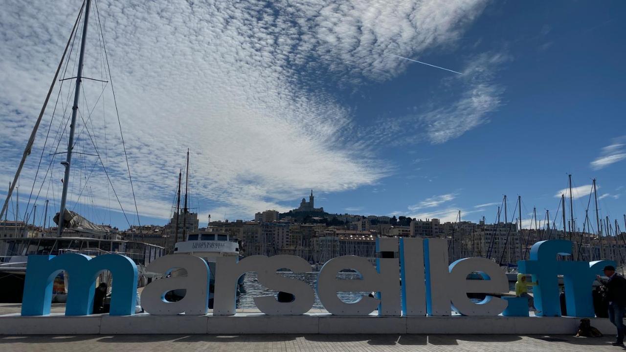 Escale Marseillaise, Grand T2 Calme, Pres Du Vieux Port Pour 2 A 4 Personnes, Nettoyage Rigoureux Marselha Exterior foto