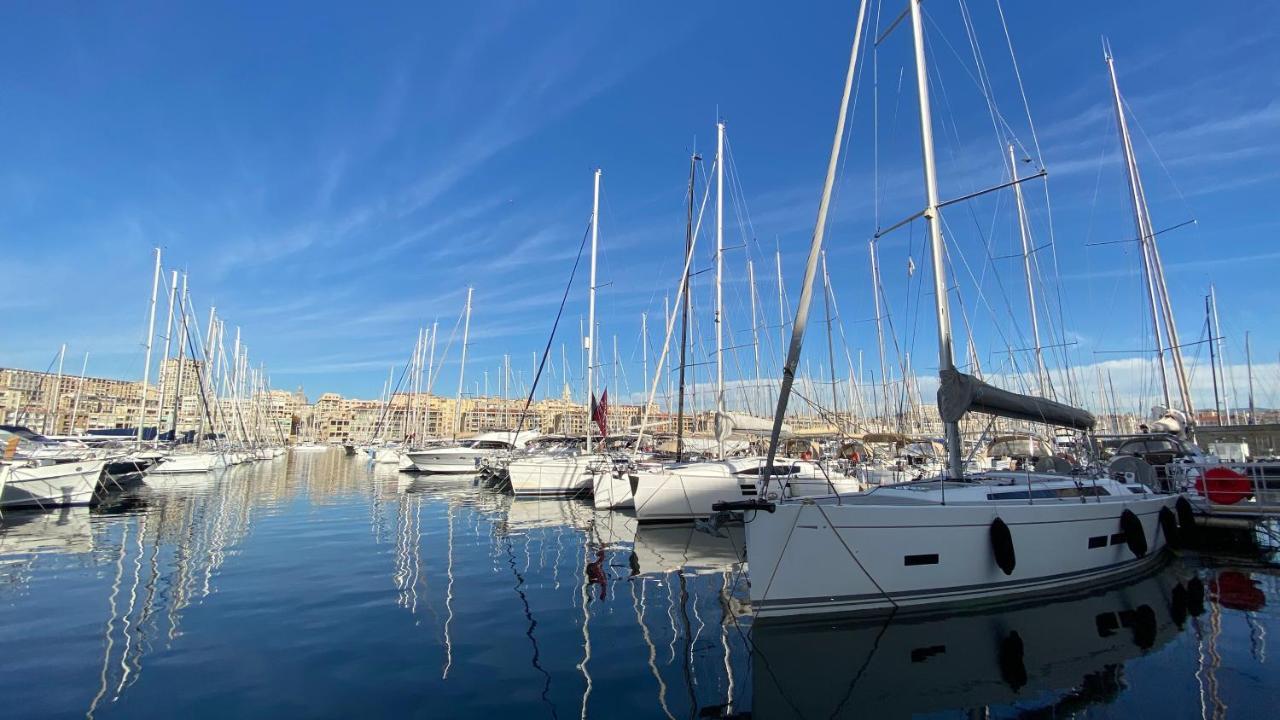 Escale Marseillaise, Grand T2 Calme, Pres Du Vieux Port Pour 2 A 4 Personnes, Nettoyage Rigoureux Marselha Exterior foto